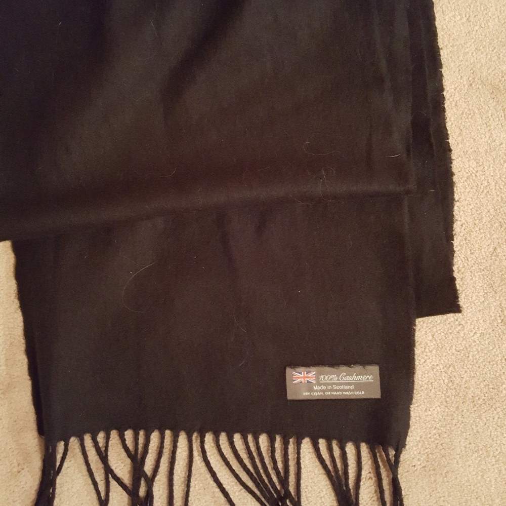 Black Scarf Cashmere